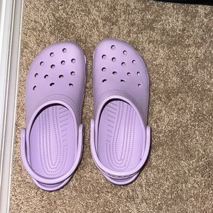 Light purple crocs